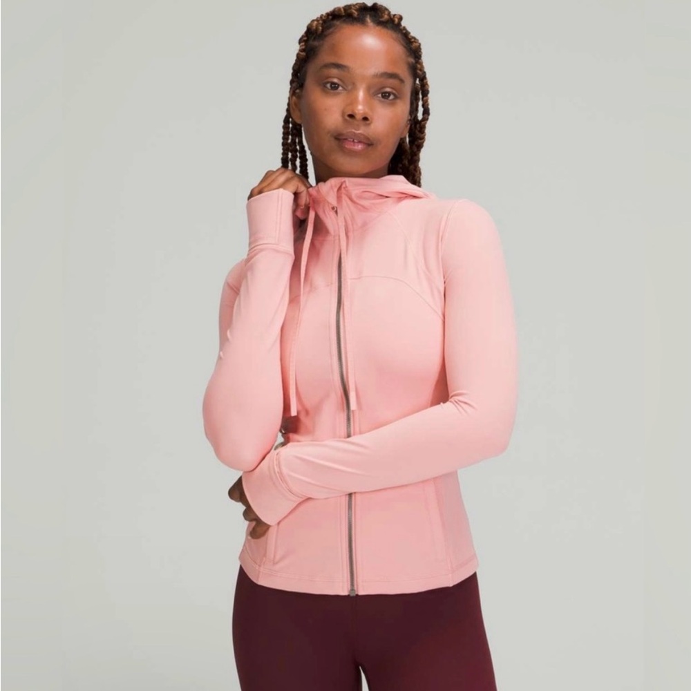 lululemon athletica Pink Puff Hooded Nulu Define Jacket